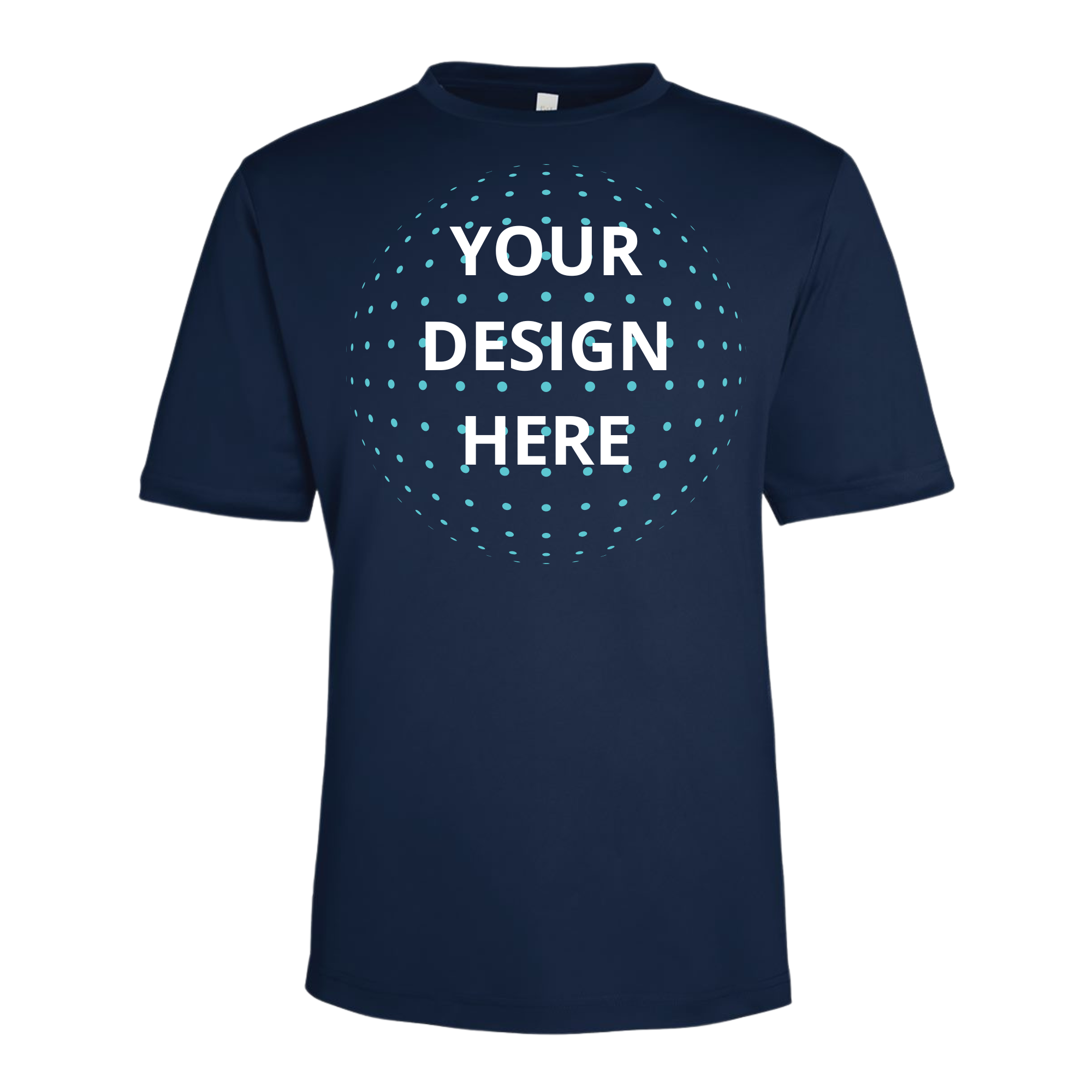 Full Front and Full Back Full Color Printing - Core365 Dri-Fit T-Shirt