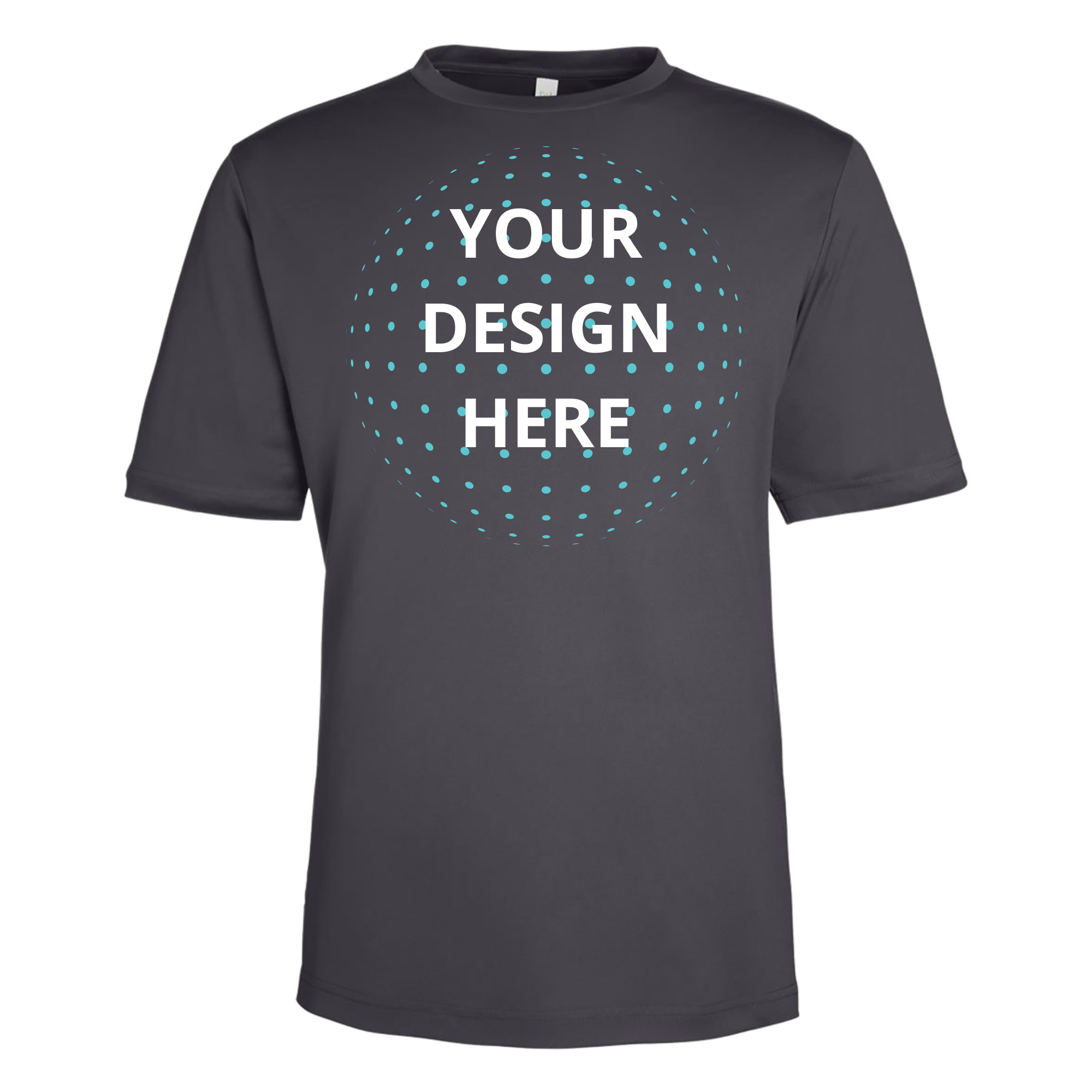 Full Front and Full Back Full Color Printing - Core365 Dri-Fit T-Shirt