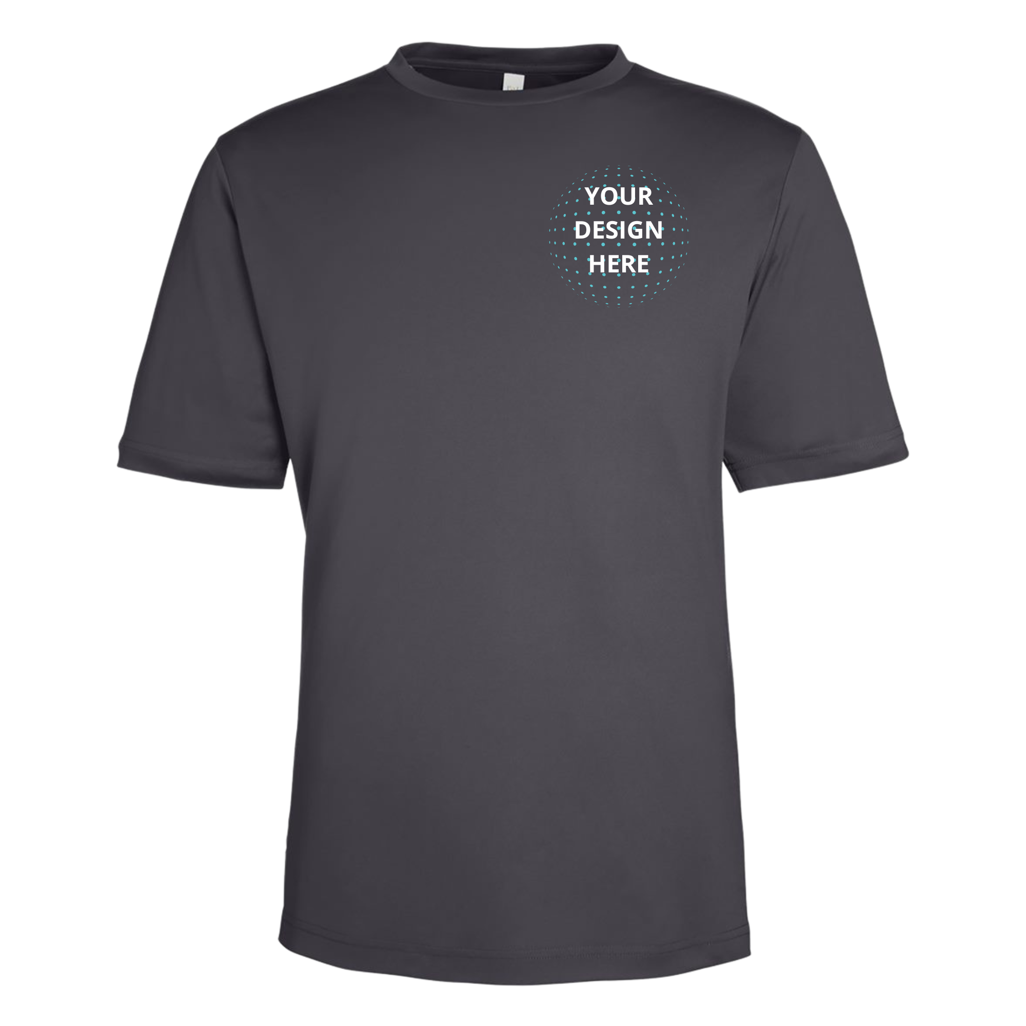 Left Chest Only Full Color Printing - Core365 Dri-Fit T-Shirts