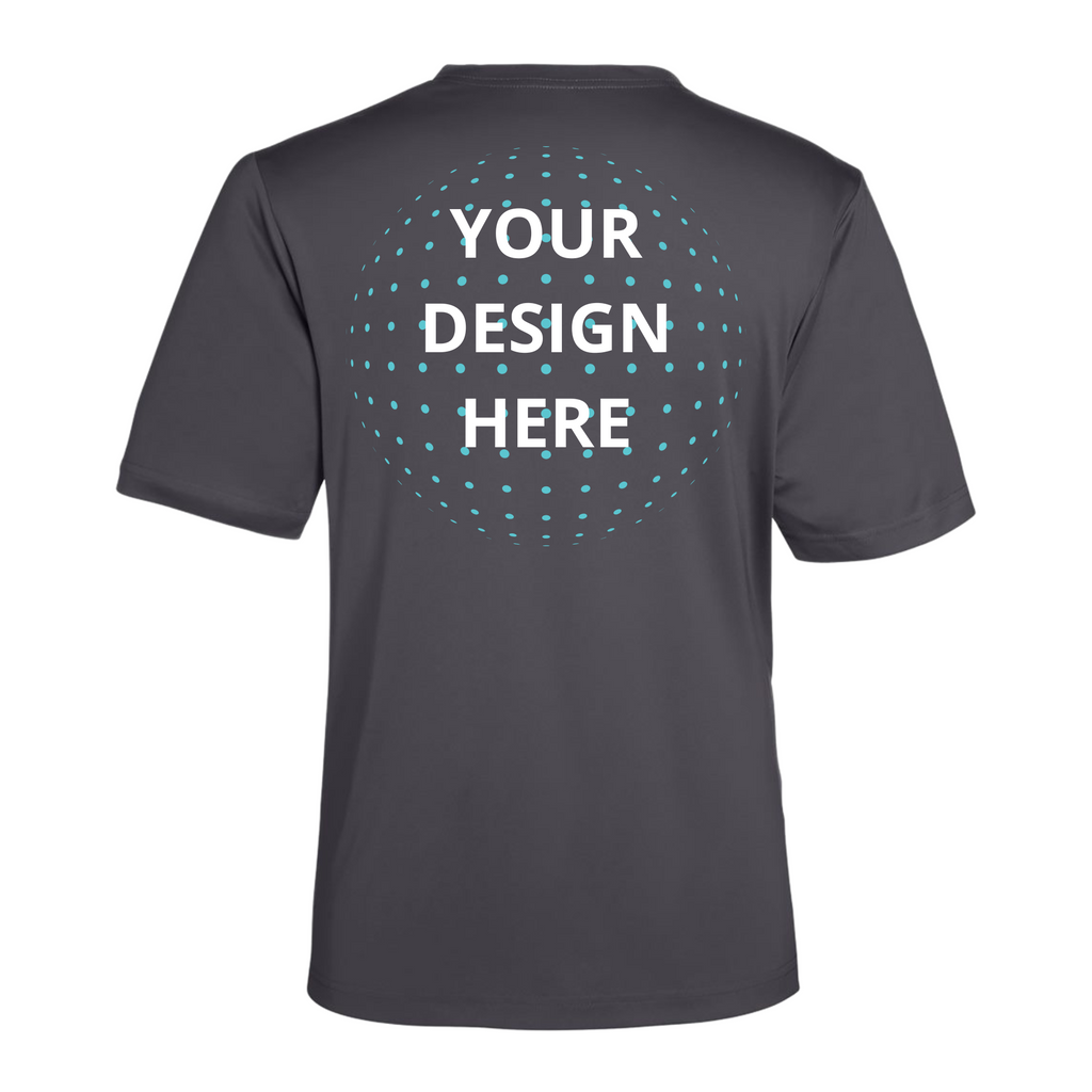 Full Front and Full Back Full Color Printing - Core365 Dri-Fit T-Shirt
