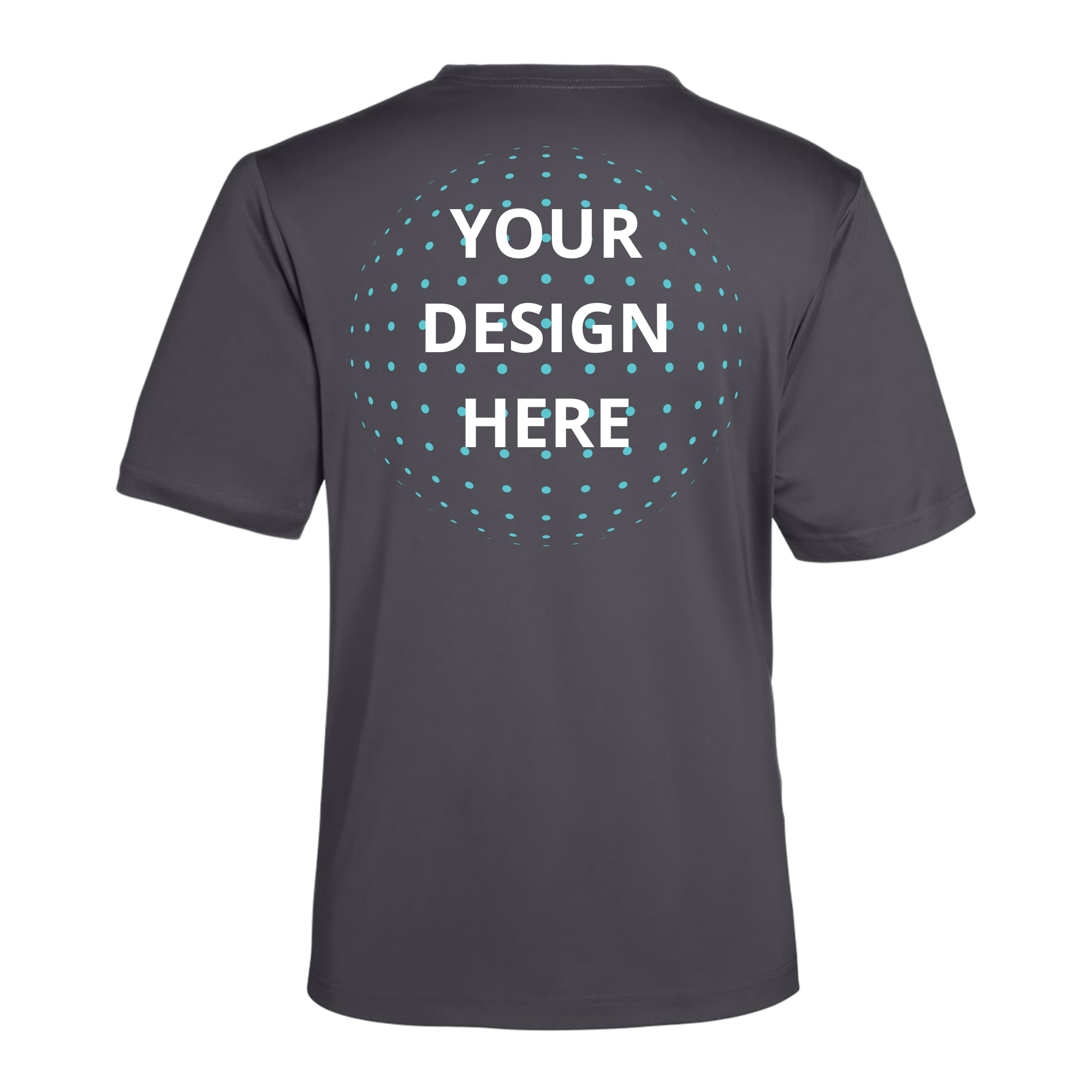 Full Front and Full Back Full Color Printing - Core365 Dri-Fit T-Shirt