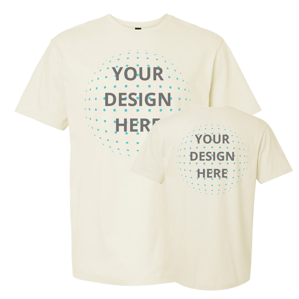 Full Front and Full Back Full Color Printing - Gildan Soft Style T-Shirt "Best Seller"