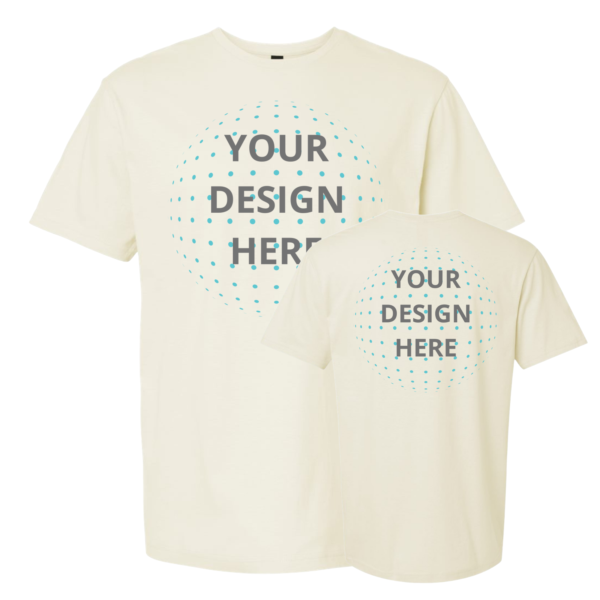 Full Front and Full Back Full Color Printing - Gildan Soft Style T-Shirt "Best Seller"