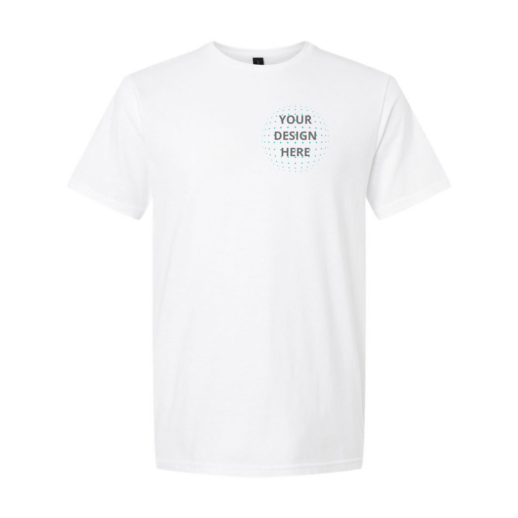 Left Chest Only Full Color Printing - Gildan Soft Style T-Shirt "Best Seller"