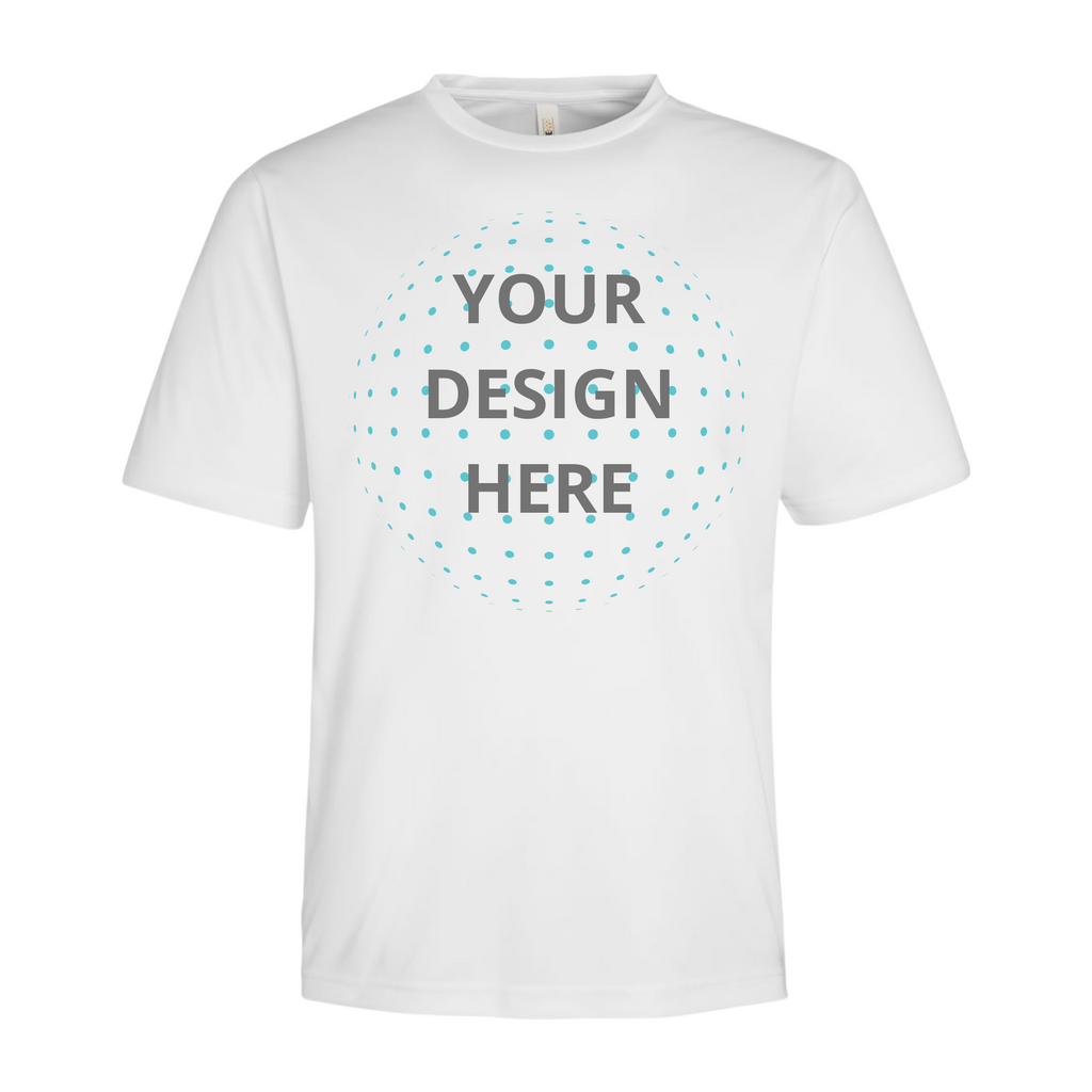 Full Front and Full Back Full Color Printing - Core365 Dri-Fit T-Shirt