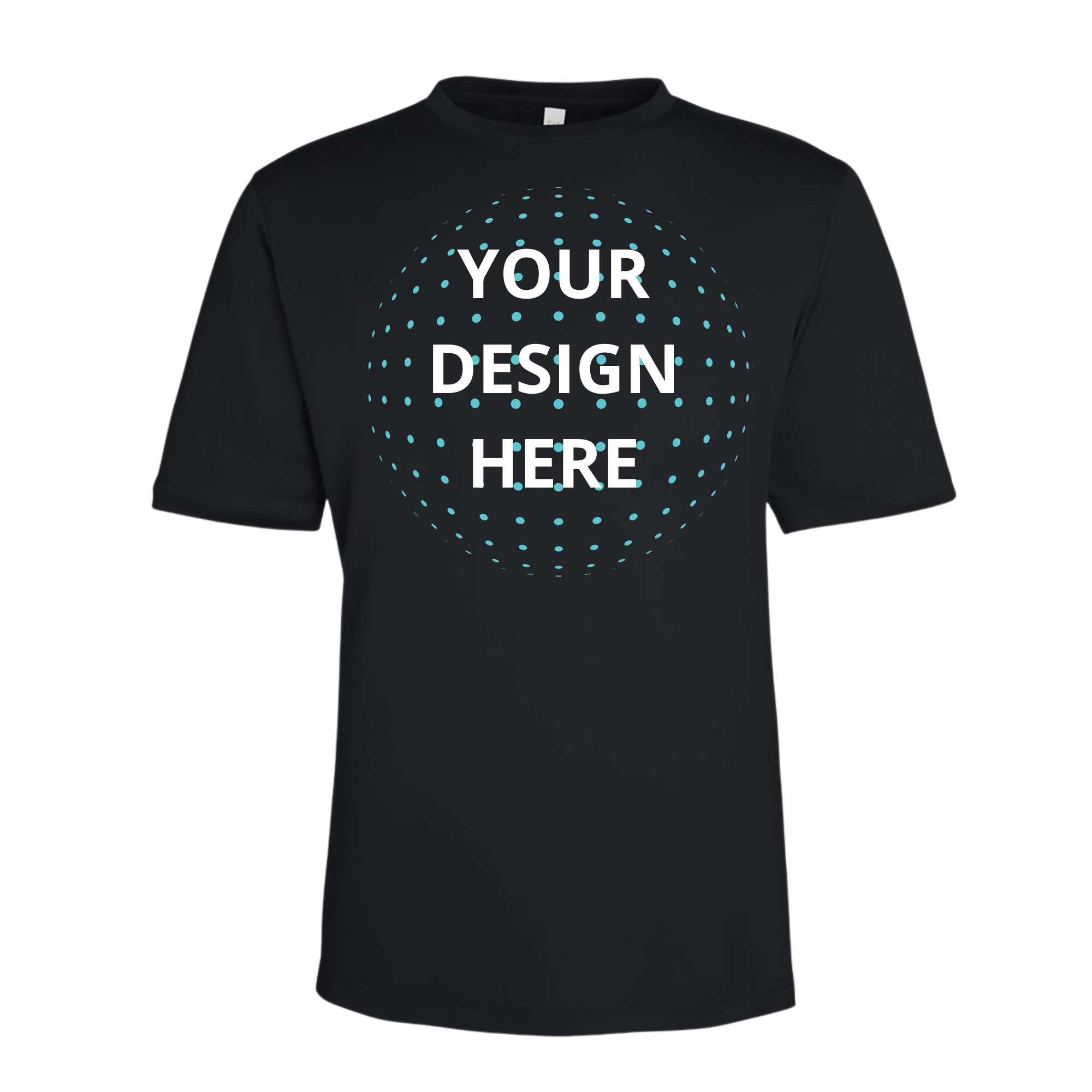 Full Front and Full Back Full Color Printing - Core365 Dri-Fit T-Shirt