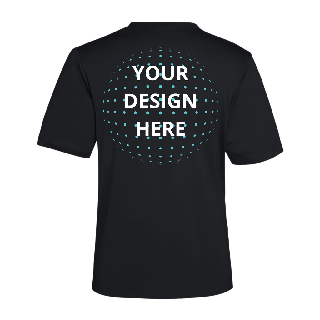 Full Front and Full Back Full Color Printing - Core365 Dri-Fit T-Shirt