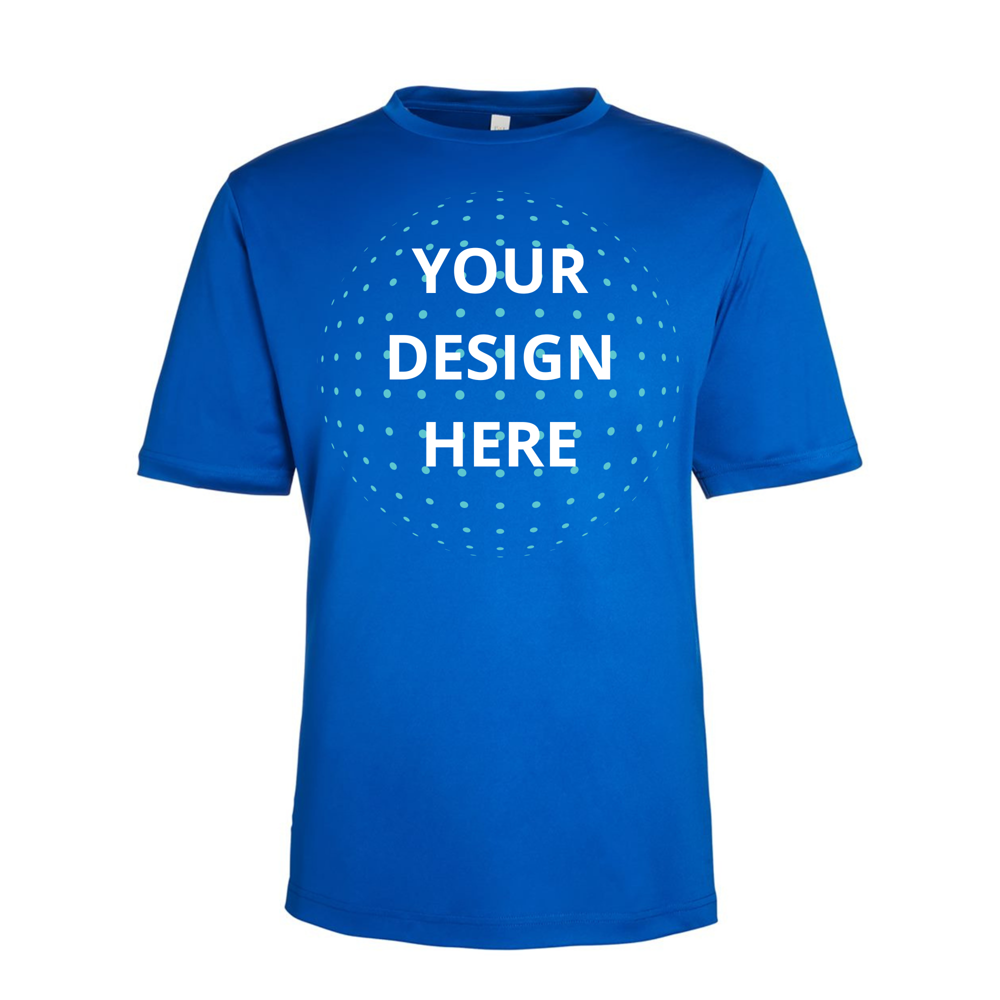 Full Front and Full Back Full Color Printing - Core365 Dri-Fit T-Shirt