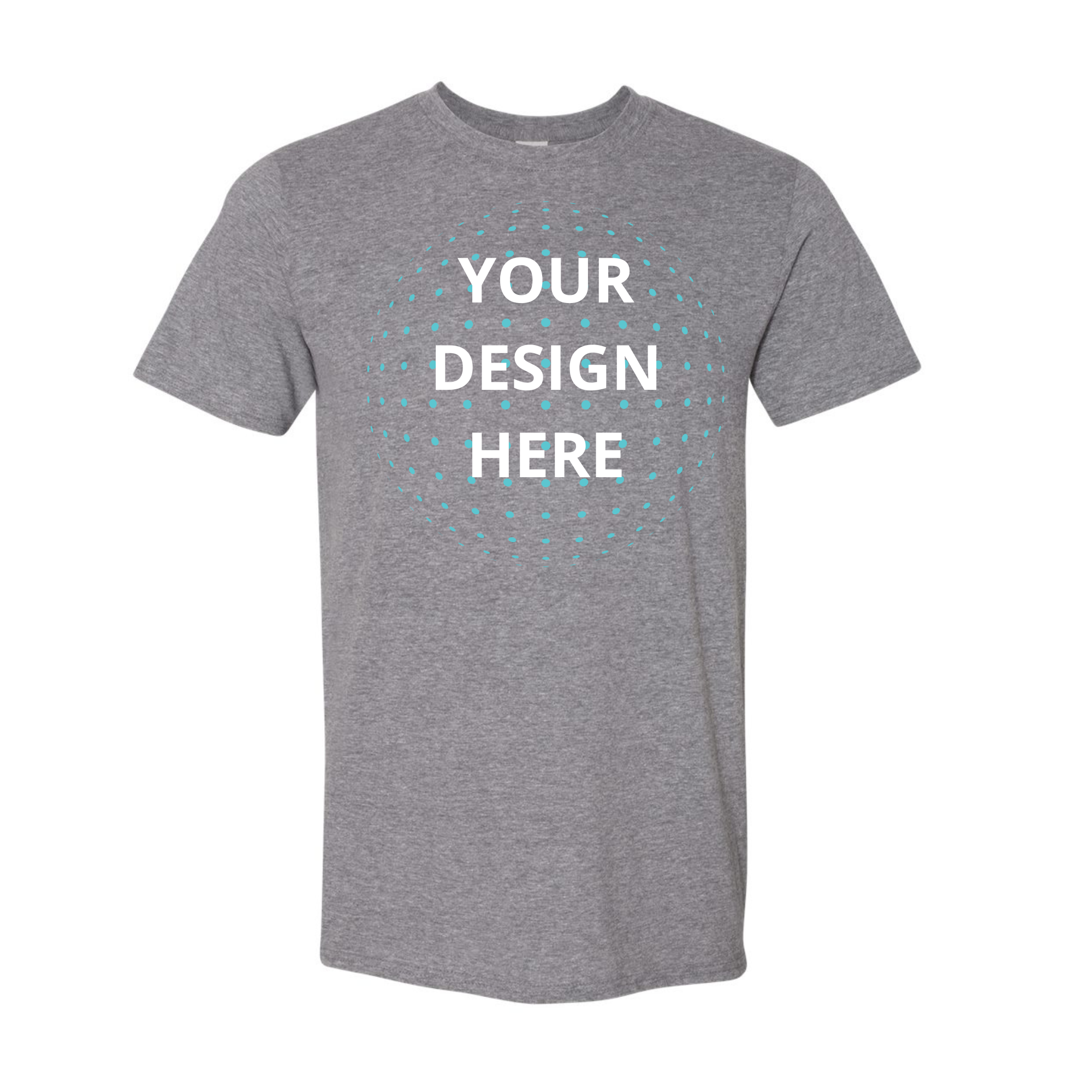 Full Front Only Full Color Printing - Gildan Soft Style T-Shirt "Best Seller"