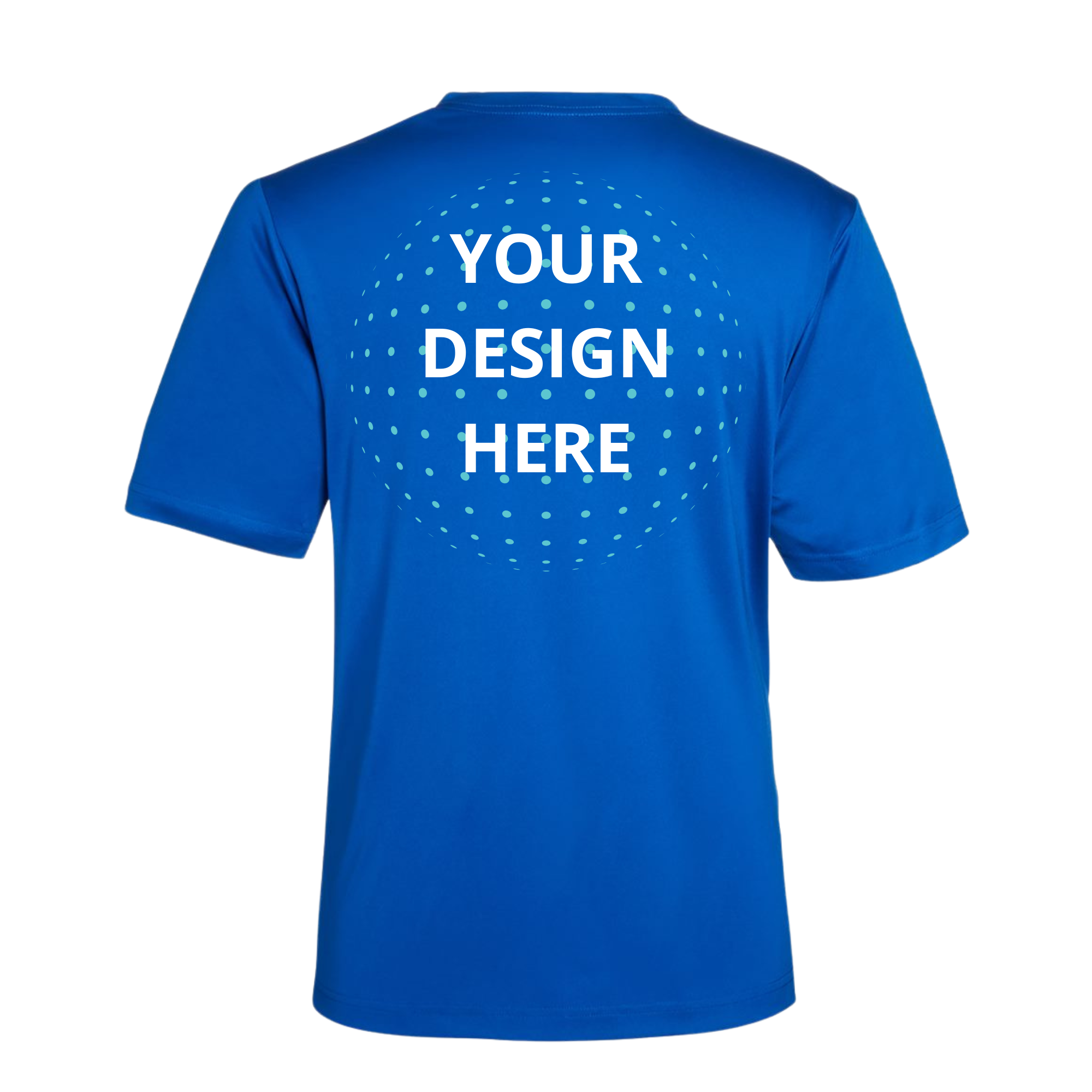 Full Front and Full Back Full Color Printing - Core365 Dri-Fit T-Shirt