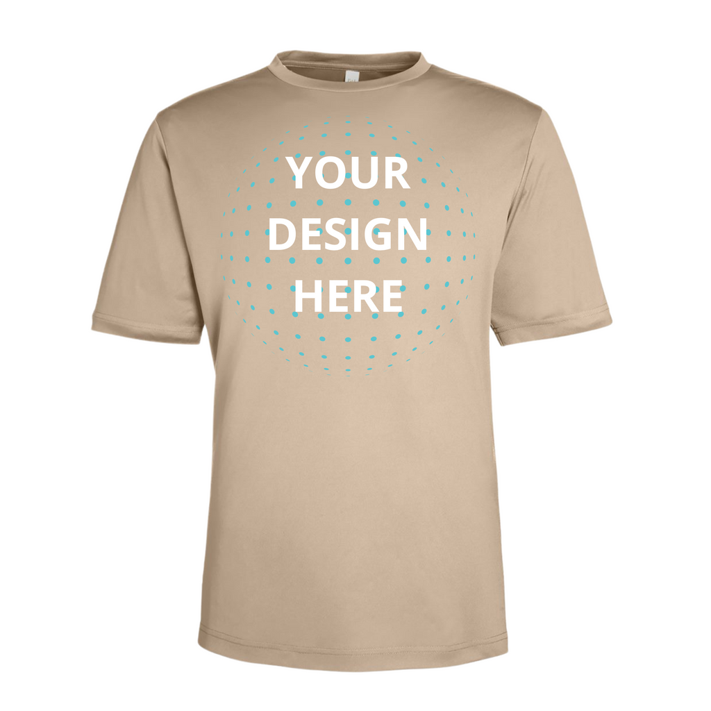 Full Front and Full Back Full Color Printing - Core365 Dri-Fit T-Shirt