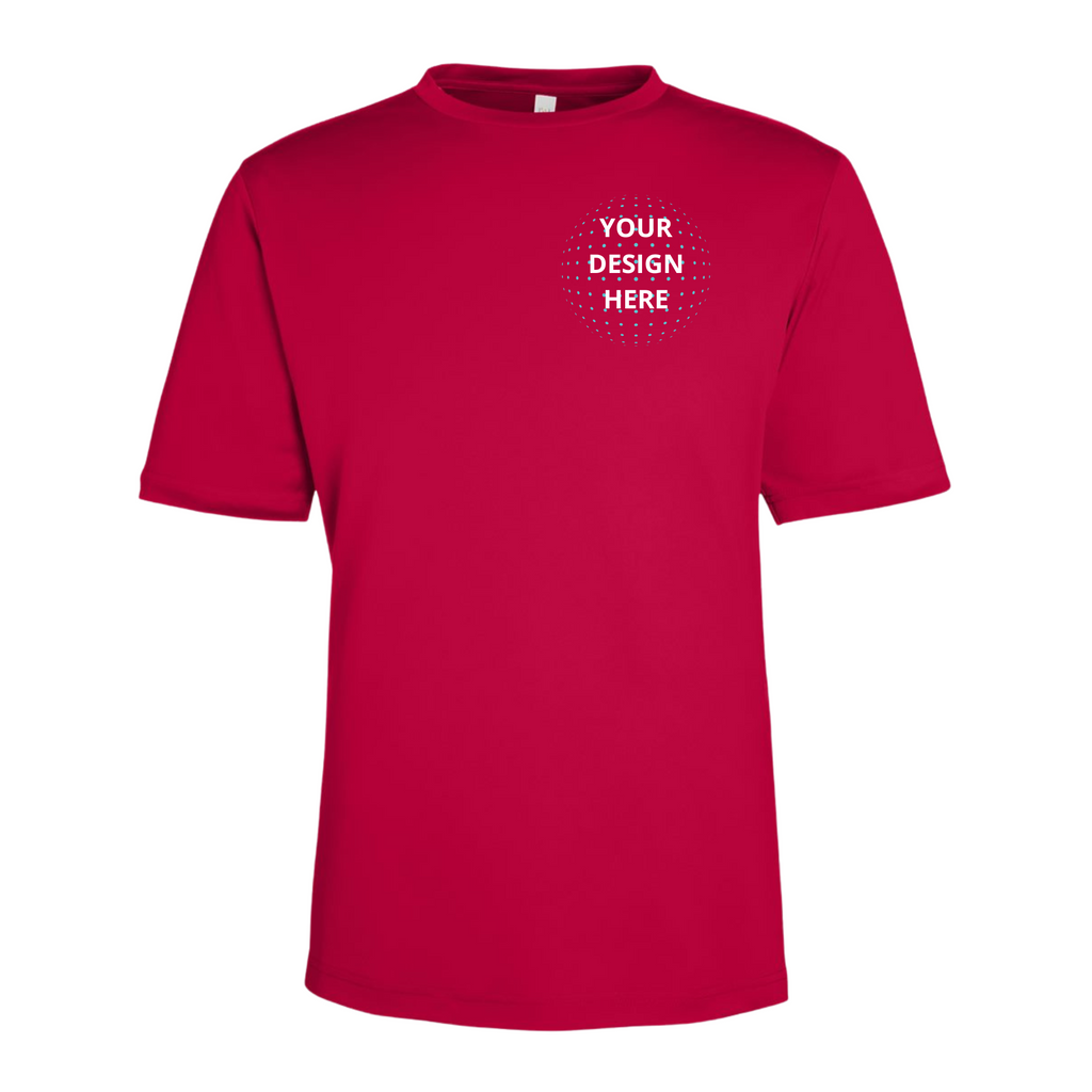 Left Chest Only Full Color Printing - Core365 Dri-Fit T-Shirts